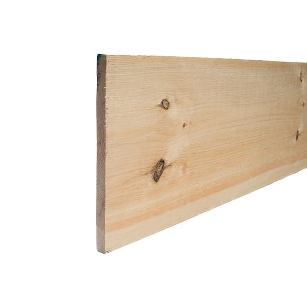 1 in. x 12 in. x 12 ft. S1S2E Standard Band Sawn Eastern White