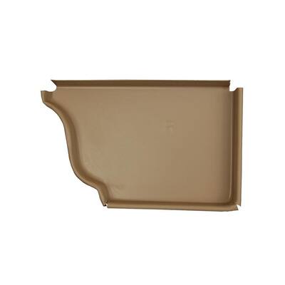 Amerimax Home Products 6 in. x 10 ft. K-Style Savannah Wicker Aluminum