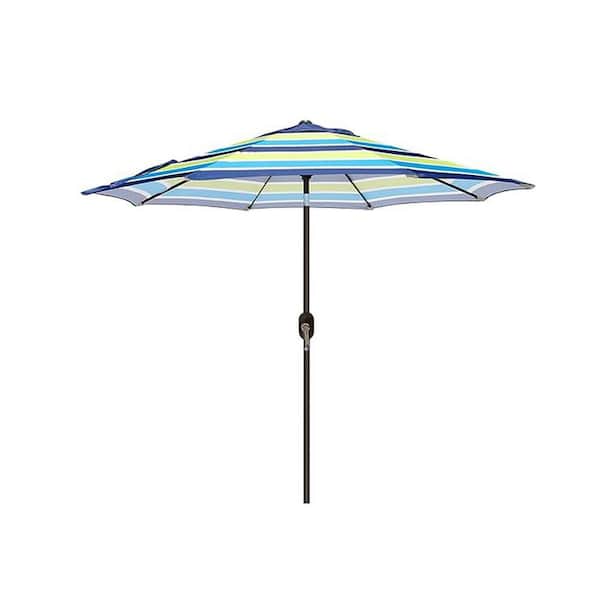 compact patio umbrella Pure Garden - 10-Ft Rectangular Patio Umbrella