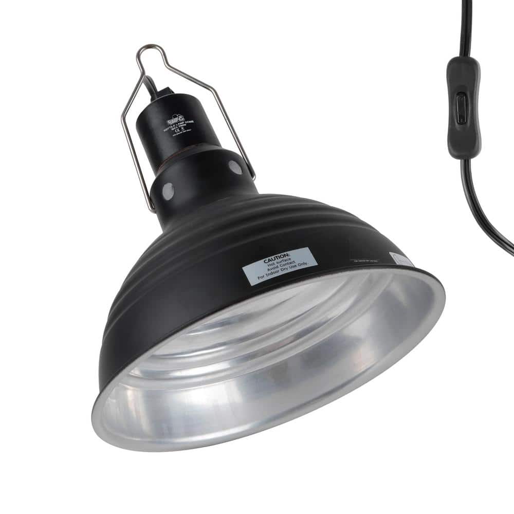 BIBIVIS Reptile Light Fixture with Lightweight Aluminum