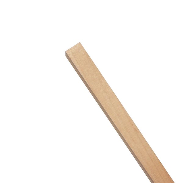 Waddell Aspen Square Dowel - 36 in. x 0.625 in. - Sanded and Ready for Finishing - Versatile Hardwood Rod for DIY Home Projects