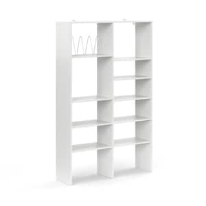 49 in. W White Wood Pantry System