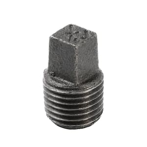 1/4 in. Black Malleable Iron Plug Fitting