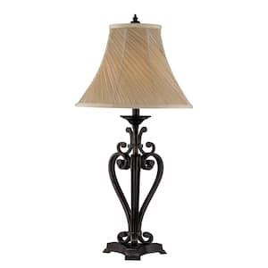 Macclesfield 32 .5 in. Dark Bronze Table Lamp