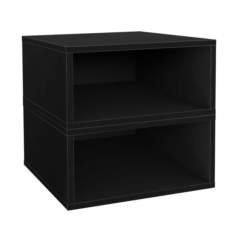 black-niche-bookcases-