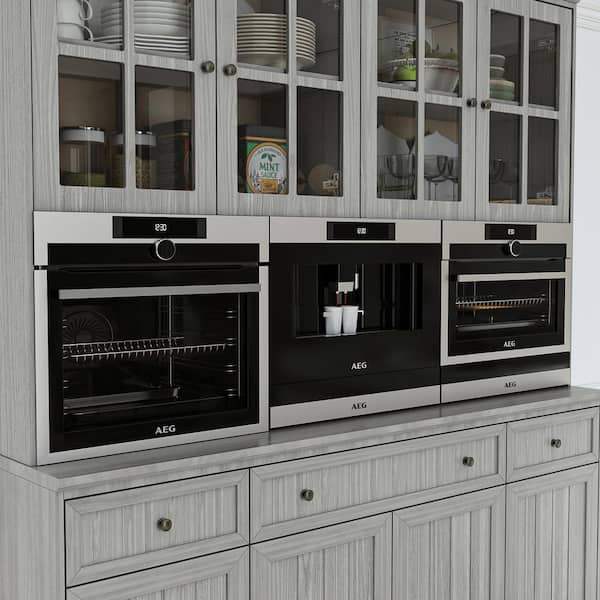 Gray Brown Wood Kitchen & Bathroom Countertop Cabinet – MyGift