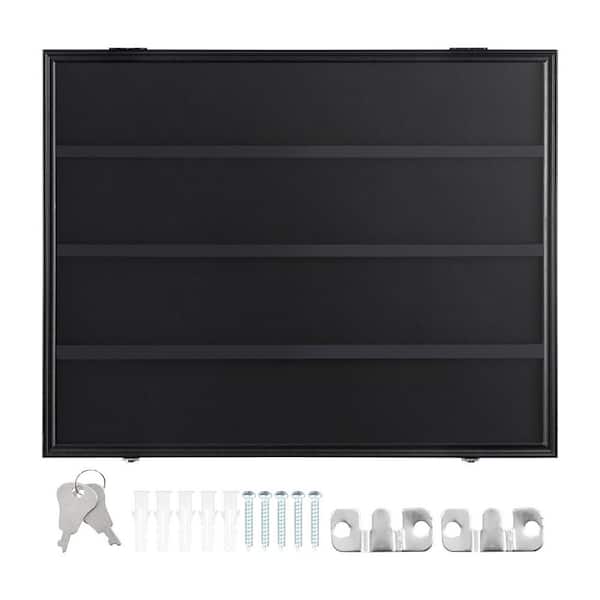 36 Graded Sports Card Display Case 30.5 x 24.3 x 2.1 in. Black Baseball Card Picture Frame 98% UV Protection 2025 Update