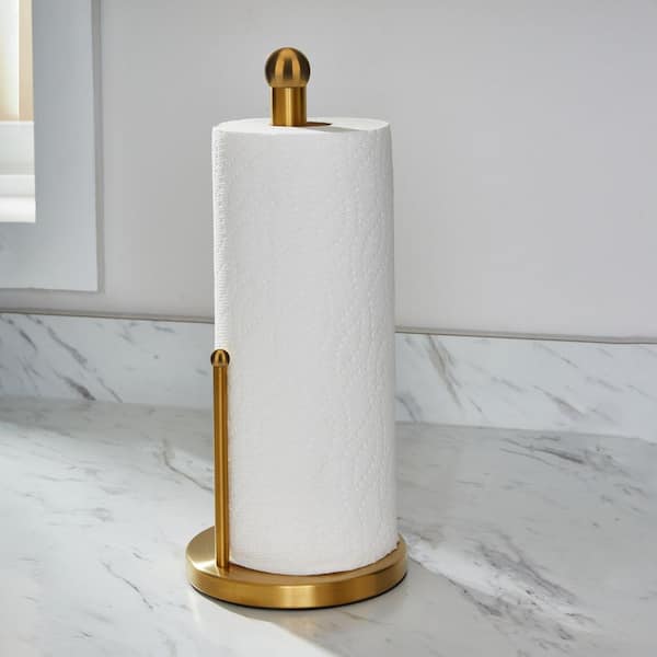 Paper Towel Holder in Gold