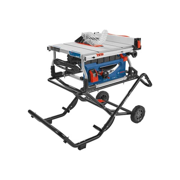 Bosch 15 Amp Corded 10 in. Jobsite Table Saw with Gravity Rise Stand