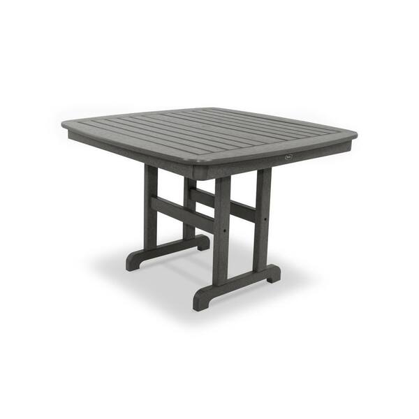 Trex Outdoor Furniture Yacht Club 44 in. Stepping Stone Patio Dining Table