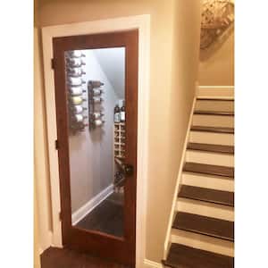Rustic Knotty Alder 1-Lite Wood Stainable Interior Door Slab