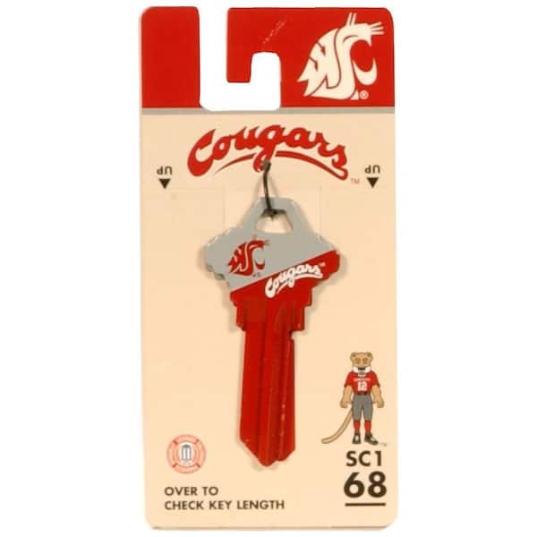 Hillman #68 NCAA Washington State Cougars Key Blank