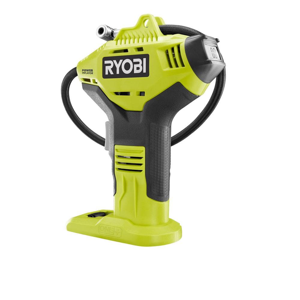 RYOBI ONE+ 18V Cordless High Pressure Inflator with Digital Gauge P737D  The Home Depot