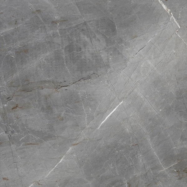 FloorPops Black and White 2.76-mil x 12-in W x 12-in L Water Resistant Peel and Stick Vinyl Tile Flooring