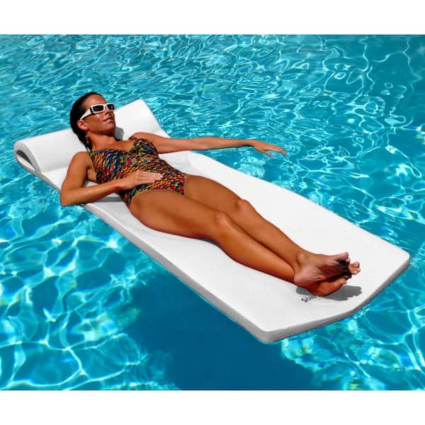 Super Soft Sunsation White Pool Float