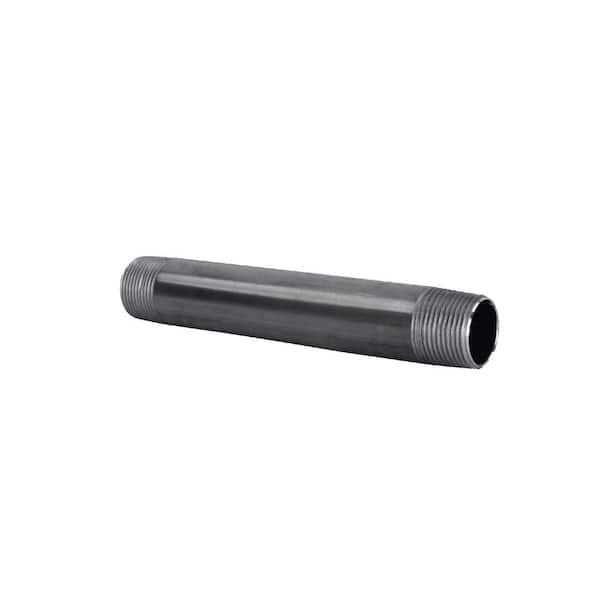 STZ 2 in. x 3 in. Black Steel Fittings & Connectors Nipple