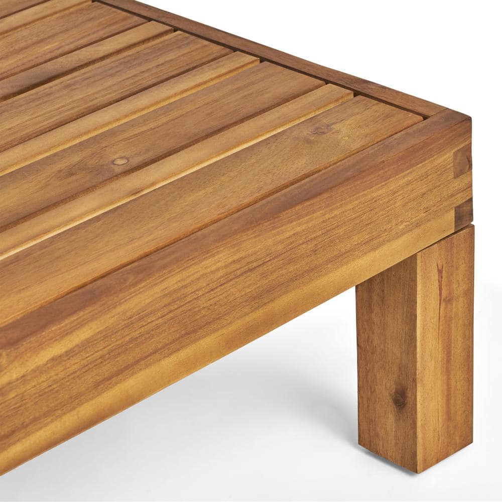 Kaena Teak Square Wood Outdoor Coffee Table