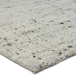 Coltrane White 6 ft. x 9 ft. Solid Area Rug