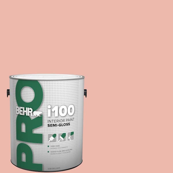 BEHR PRO 1 gal. #M170-3 Carnation Coral Semi-Gloss Interior Paint
