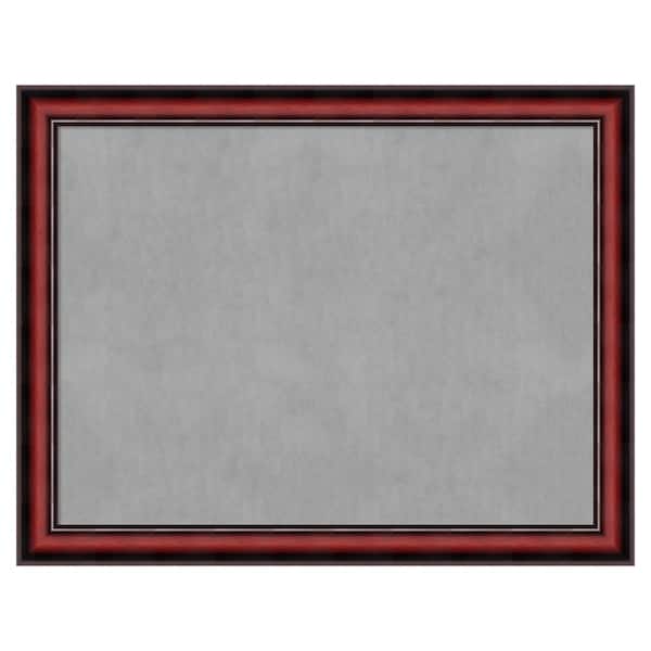 Amanti Art Rubino Cherry Scoop 27 in. x 21 in. Framed Magnetic Board