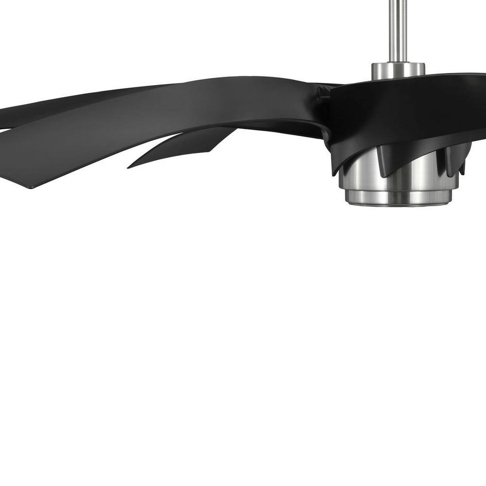 Insigna 72" Brushed Nickel Ceiling Fan with LED Light and Remote