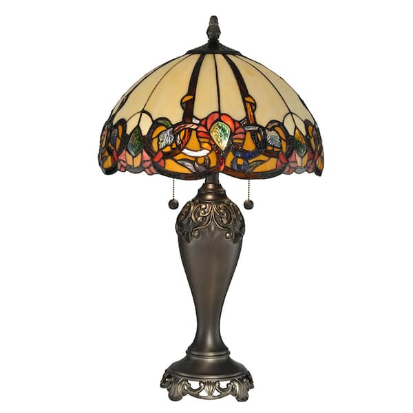 Dale Tiffany 27 in. Northlake Antique Bronze Table Lamp