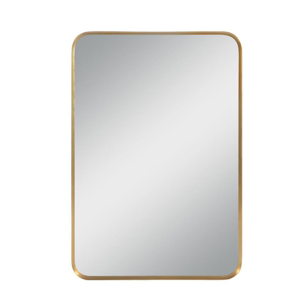 Modern Rectangle 32 in. W x 50 in. H Aluminium Alloy Deep Framed Decorative