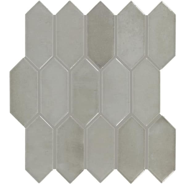 Daltile Miramo Oyster 11 in. x 12 in. Glazed Ceramic Picket Mosaic Tile (700.8 sq. ft./pallet)