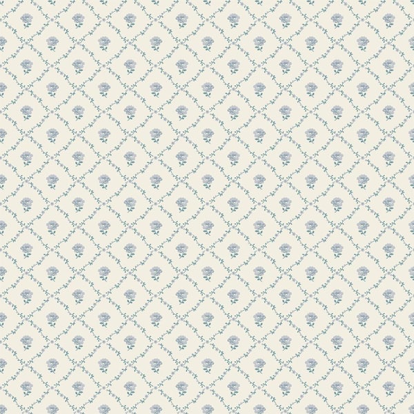 Kate Pale Seaspray Blue Wallpaper