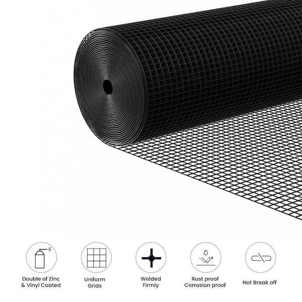 Tidoin 1/4 in. x 3 ft. x 50 ft. 19-Gauge Hardware Cloth Anti-Rust Wire