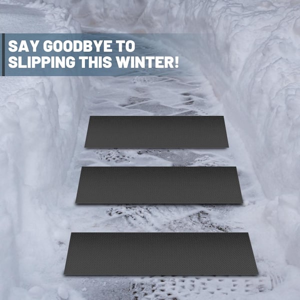 BOZTIY Snow Melting Mat 20 x 60 in. Heated Outdoor Mat with No