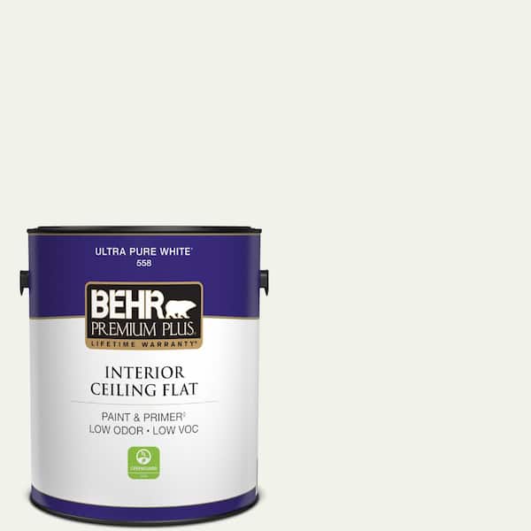 1 gal. #BWC-05 Quiet Whisper Ceiling Flat Interior Paint