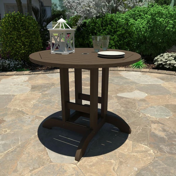 plastic outdoor dining table