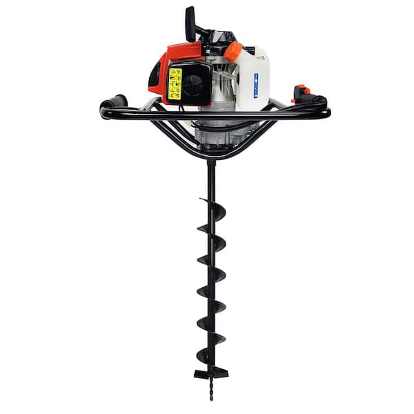 XtremepowerUS 63 cc V-Type 1-Man 2-Stroke Gas Post Hole Digger Auger Powerhead (Digger Engine), EPA Certified