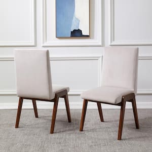 Forrest Light Gray 19 in. Wood Dining Chair (Set of 2)