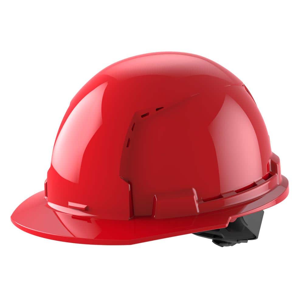 BOLT Red Type 1 Class C Front Brim Vented Hard Hat with 4 Point Ratcheting Suspension price history on PriceWatchPro