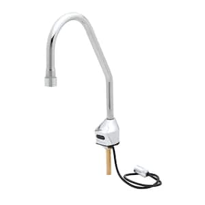Sensor Touchless Faucet (Bathroom) Single Hole with Plug in Polished Chrome Plated Brass