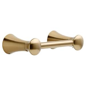 Lahara Wall Mount Pivot Arm Toilet Paper Holder Bath Hardware Accessory in Champagne Bronze