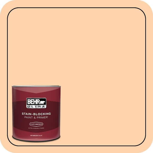 BEHR ULTRA 1 qt. #270A-3 Luminary Extra Durable Flat Interior Paint & Primer