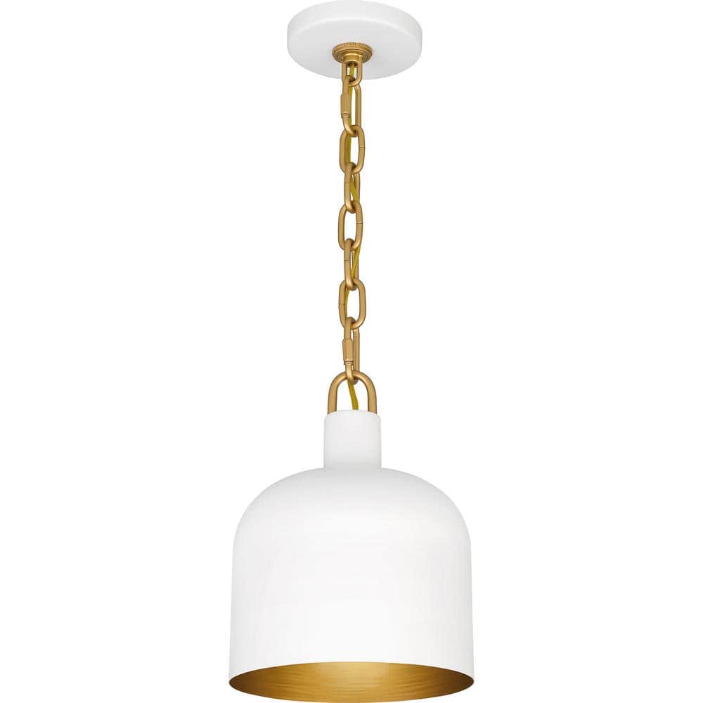 Raquel 1-Light Matte White Mini Pendant Light price history on PriceWatchPro