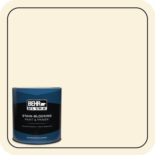 BEHR ULTRA 1 qt. #360A-1 Social Butterfly Satin Enamel Exterior Paint & Primer