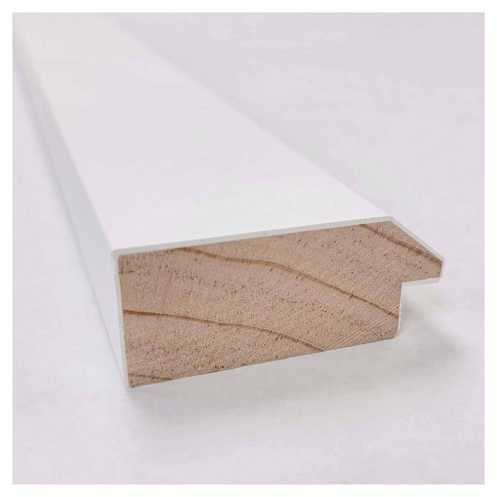 Blanco White and Grey Wood Framed Magnetic Memo Board