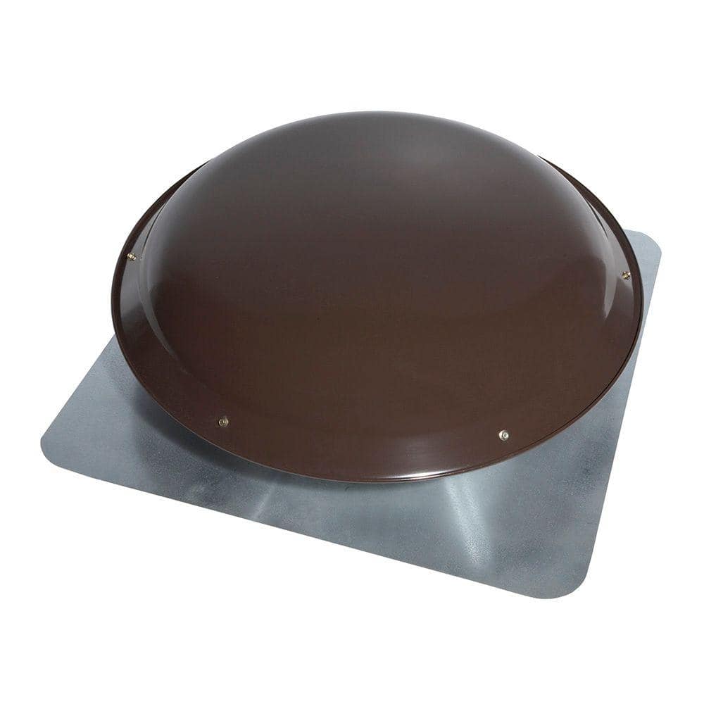 1000 CFM Power Steel Roof Attic Ventilator in Dark Brown