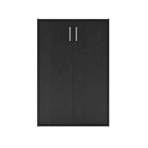 Furniture of America Quincy 35.2 in. Tall Stackable Black
