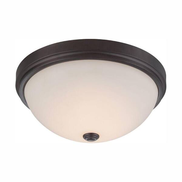 Designers Fountain Hopkins Oil Rubbed Bronze Interior LED Flush Mount