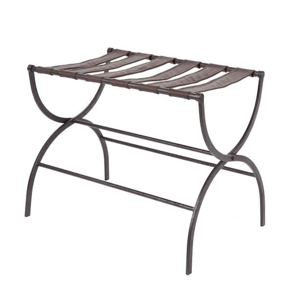 Silverwood Furniture Reimagined Julian Luggage Rack Black Coat Rack