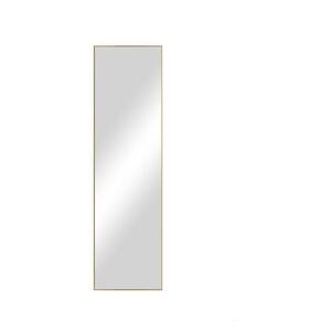 18 in. W x 63 in. H Rectangular Framed Wall Bathroom Vanity Mirror in Gold