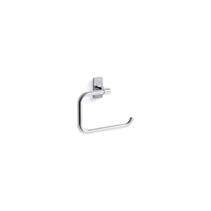Castia By Studio McGee Wall Mounted Towel Ring in Polished Chrome