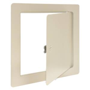 14 in. x 14 in. White Access Panel with Frame