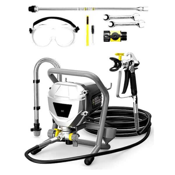 10 gal. Paint Sprayer Airless Sprayer Minimal Overspray Thinning-Free for DIY Painting Projects, Gray